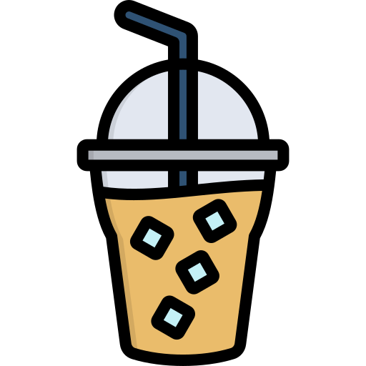 ijskoffie Generic color lineal-color icoon