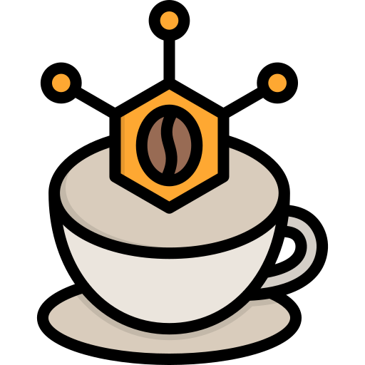 カフェイン Generic color lineal-color icon