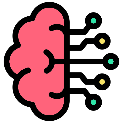 intelligenza artificiale Generic color lineal-color icona