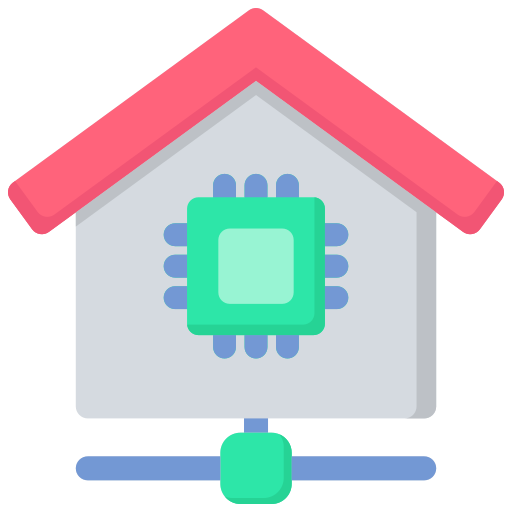 Smart home Generic color fill icon
