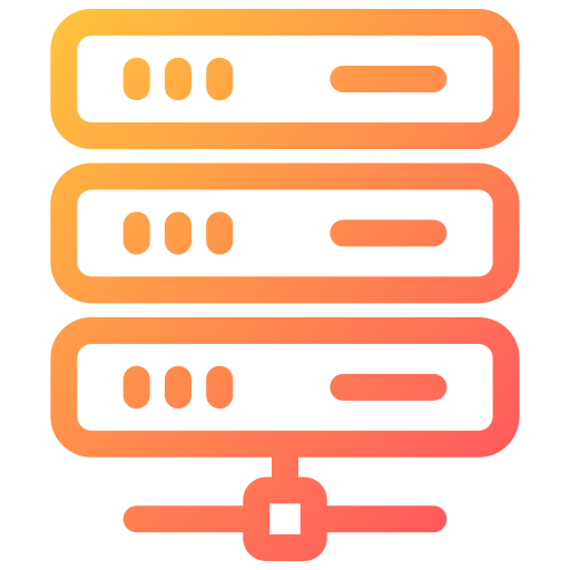 datenbank Generic gradient outline icon