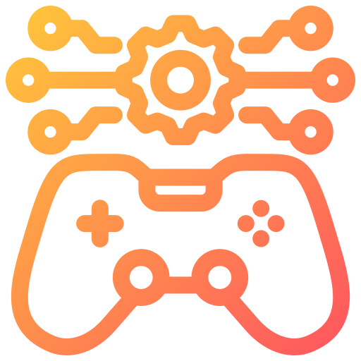 ゲームコントローラ Generic gradient outline icon