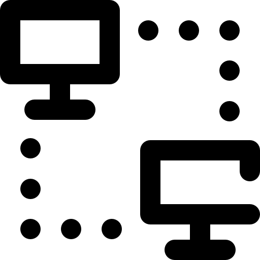 Network Super Basic Omission Outline icon