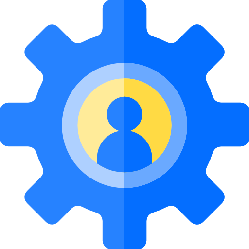 Gear Basic Rounded Flat icon