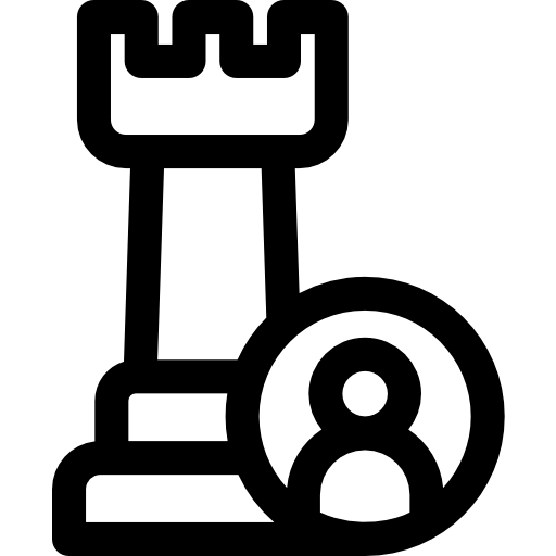 チェスの駒 Basic Rounded Lineal icon
