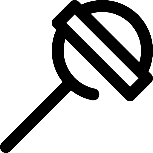 사탕 과자 Super Basic Omission Outline icon