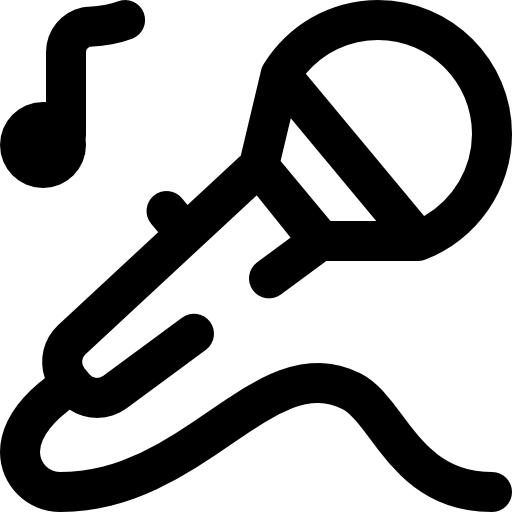 마이크로폰 Super Basic Omission Outline icon
