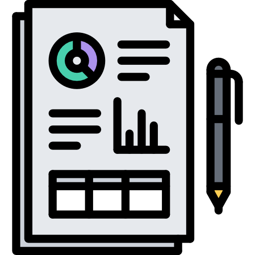 diagrama Coloring Color icono