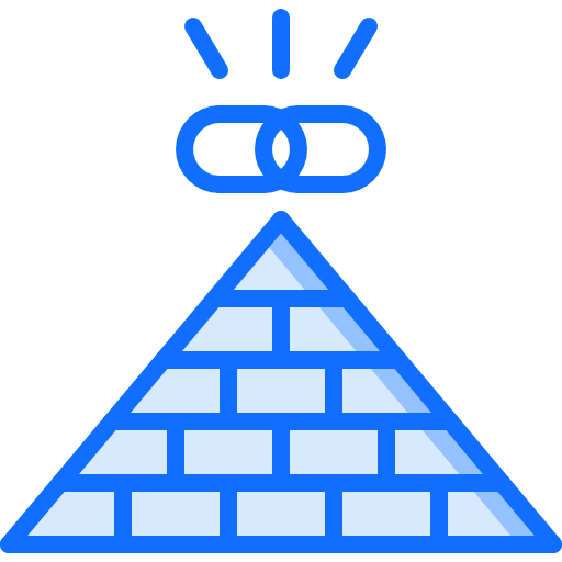 piramida Coloring Blue ikona