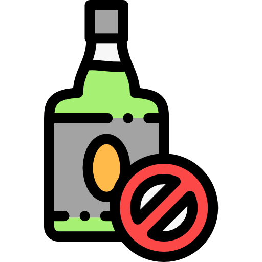 bez alkoholu Detailed Rounded Lineal color ikona