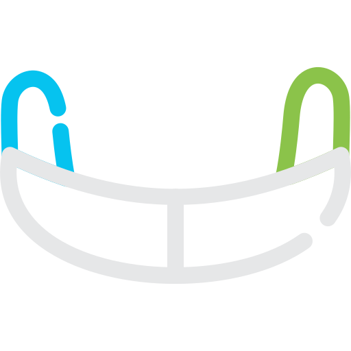 protège-dents Generic color outline Icône