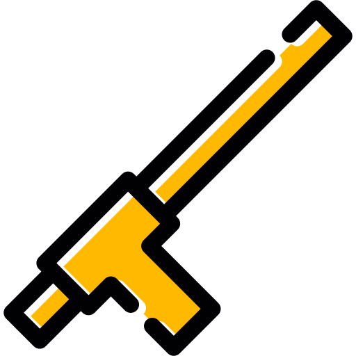 tonfa Generic color lineal-color icon