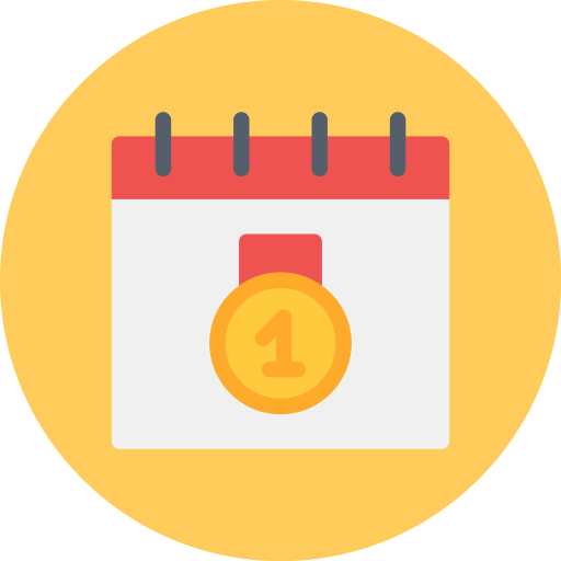 kalender Generic color fill icon