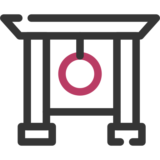 Gong Generic color outline icon