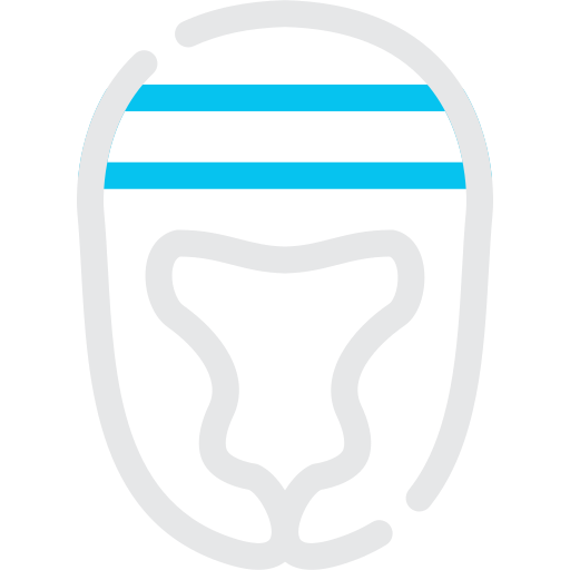 casco Generic color outline icono