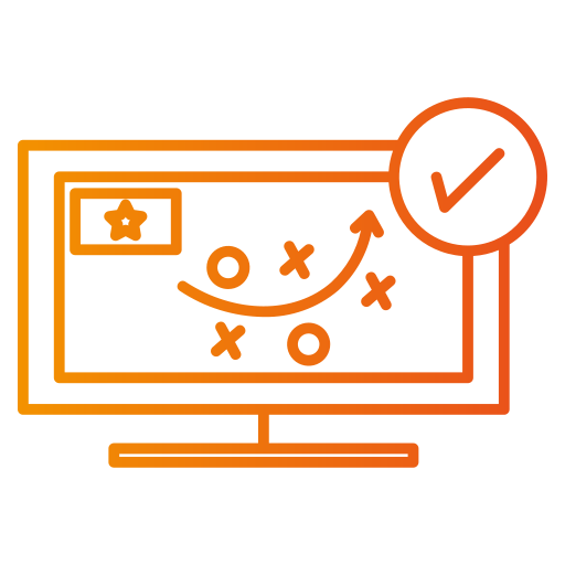 Strategy Generic gradient outline icon