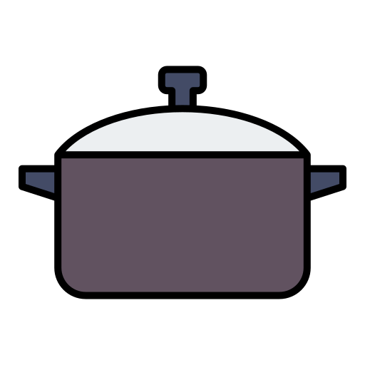調理鍋 Generic color lineal-color icon