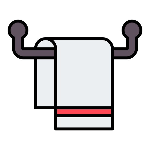 toallero Generic color lineal-color icono