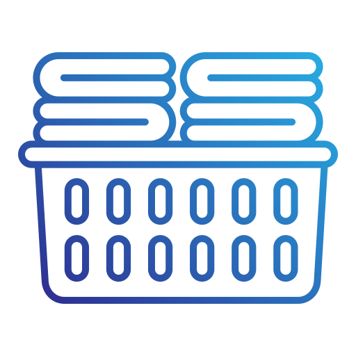 세탁 바구니 Generic gradient outline icon