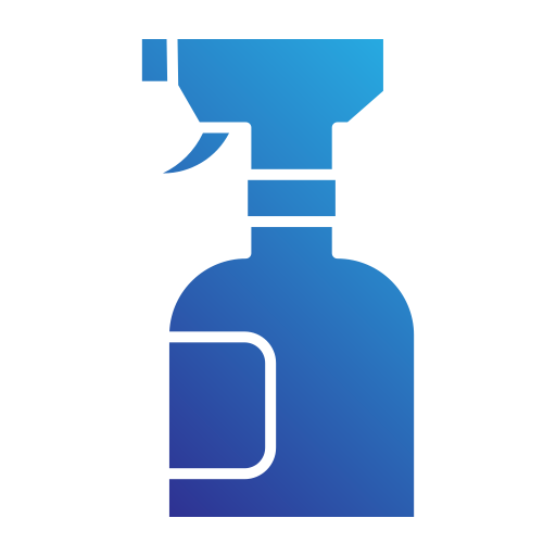 spray detergente Generic gradient fill icona