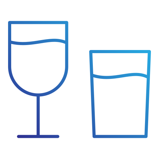 Напиток стакан Generic gradient outline иконка
