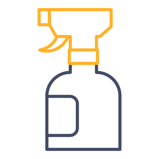 Cleaning spray Generic color outline icon