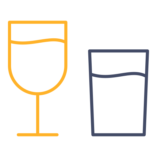 Напиток стакан Generic color outline иконка