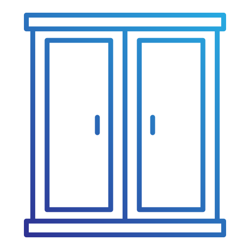 kleiderschrank Generic gradient outline icon