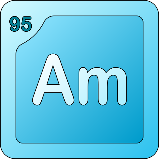 Americium Generic gradient lineal-color icon