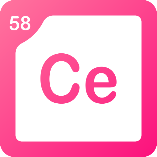세륨 Generic gradient fill icon