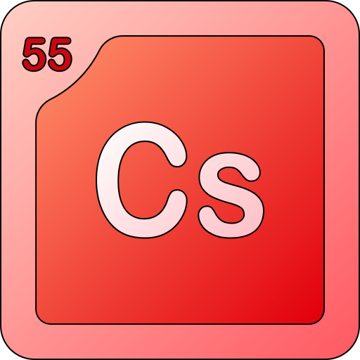 cäsium Generic gradient lineal-color icon