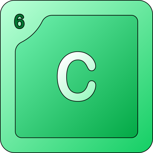 carbón Generic gradient lineal-color icono