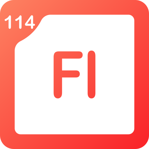 flerovium Generic gradient fill icon
