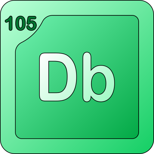 Dubnium Generic gradient lineal-color icon