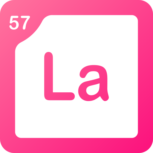 Lanthanum Generic gradient fill icon