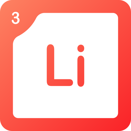 litio Generic gradient fill icono