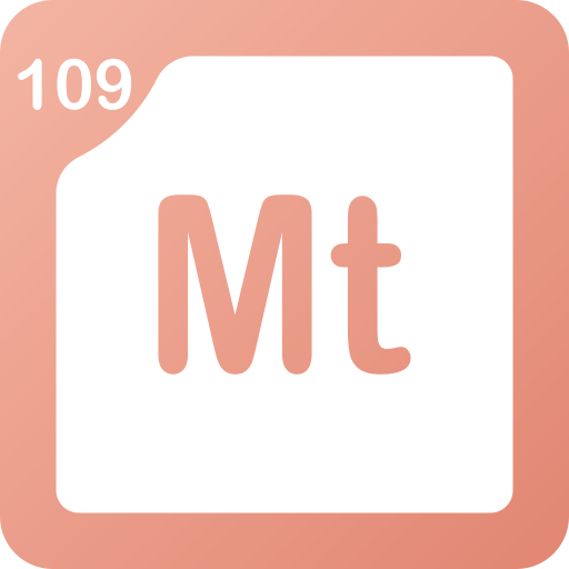 Meitnerium Generic gradient fill icon