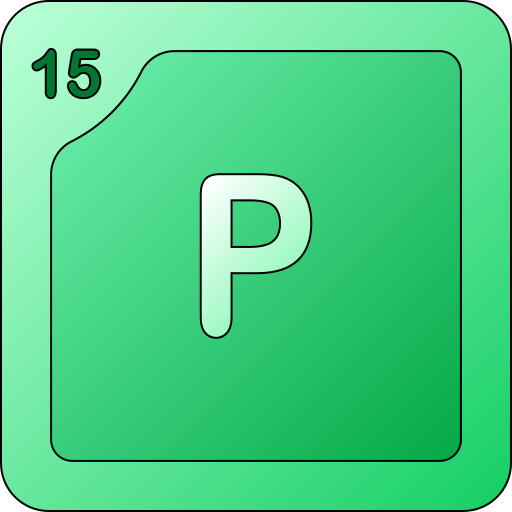 Phosphorus Generic gradient lineal-color icon