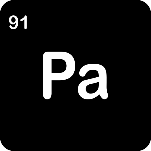 protaktinium Generic black fill icon