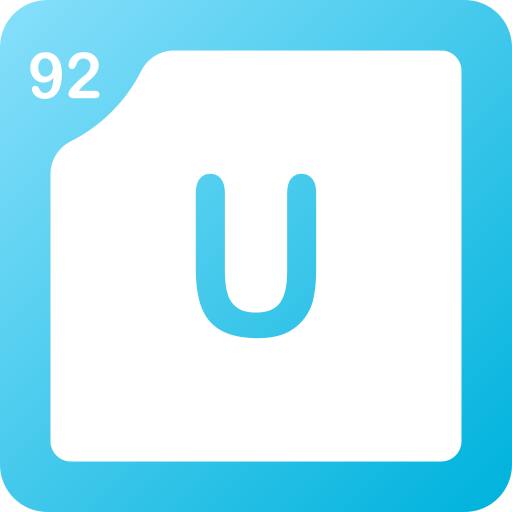 uranio Generic gradient fill icono