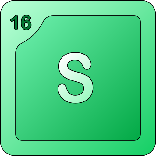 schwefel Generic gradient lineal-color icon