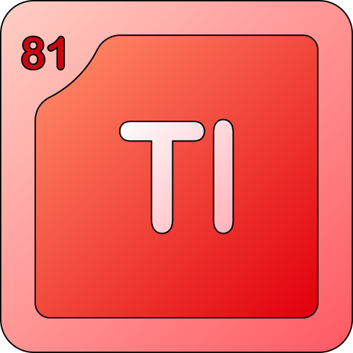 thallium Generic gradient lineal-color icoon