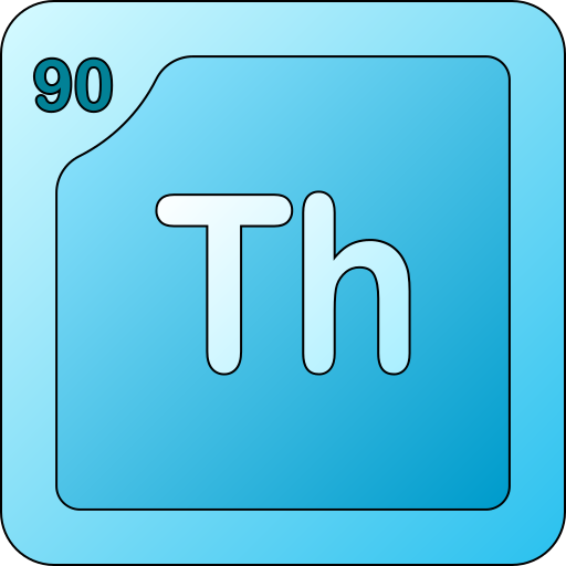 thorium Generic gradient lineal-color Icône