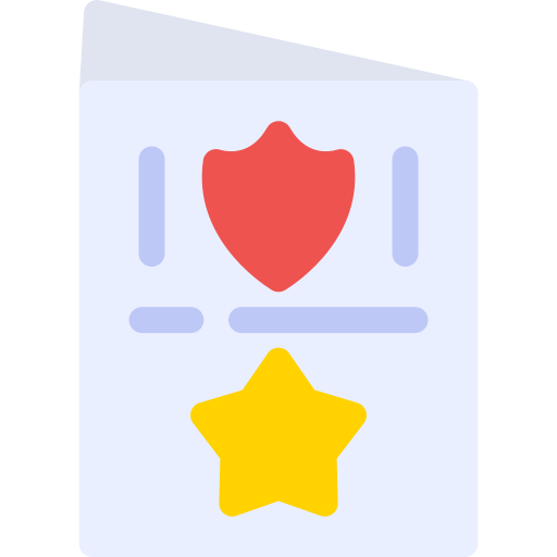 경찰 파일 Generic color fill icon