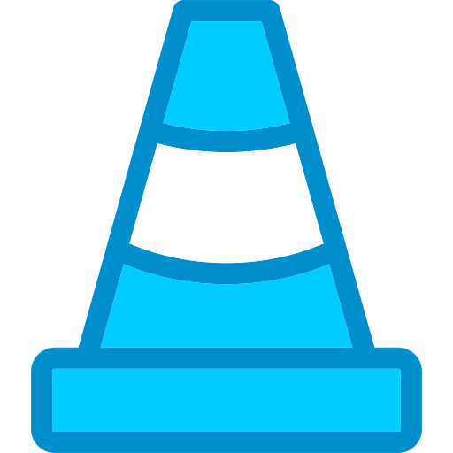 Traffic cone Generic color lineal-color icon