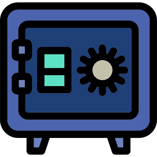 Safe box Generic color lineal-color icon