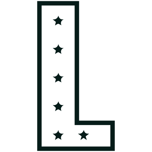 buchstabe l Generic color outline icon