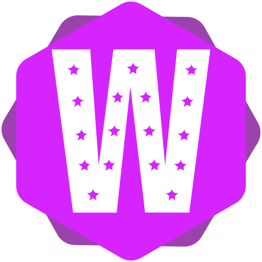 Letter w Generic color fill icon