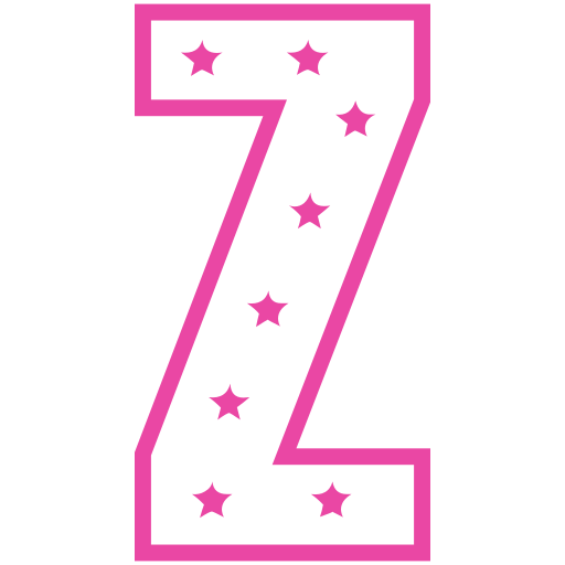 letter z Generic color outline icoon