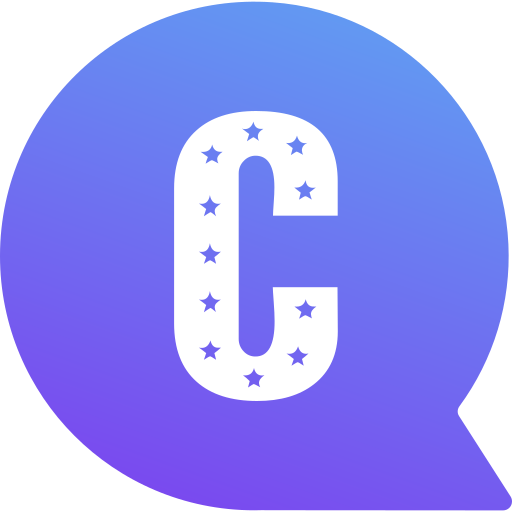 文字c Generic gradient fill icon